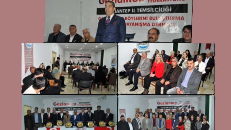YAŞAR YAPAR'DAN GAZİANTEP'E DEĞER KATANLARA ÖNEMLİ PLAKET 