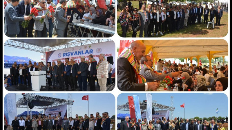 RIŞVANLAR FEDERASYONU 9. BAHAR ŞENLİKLERİNDE 10 BİNLERİ BULUŞTURDU.