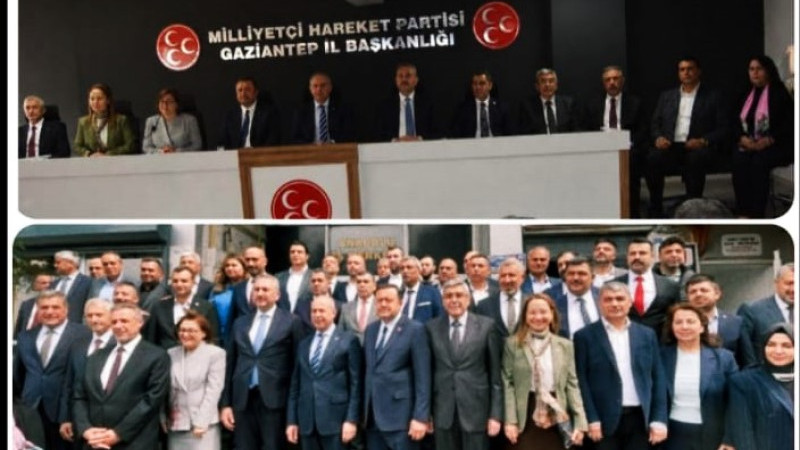 AK PARTİ TAM KADRO OLARAK BAŞKAN KILIÇ'I ZİYARET ETTİ ..