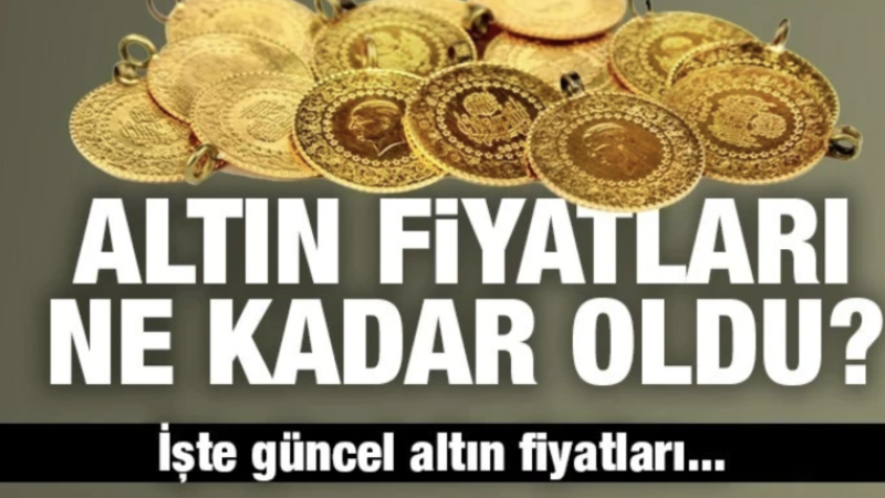 14 Eylül altın fiyatları...