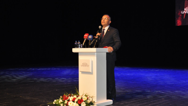 GAZİANTEP VALİSİ KEMAL CEBER'İN 10 OCAK ÇALIŞAN GAZETECİLER GÜNÜ KUTLAMASI 