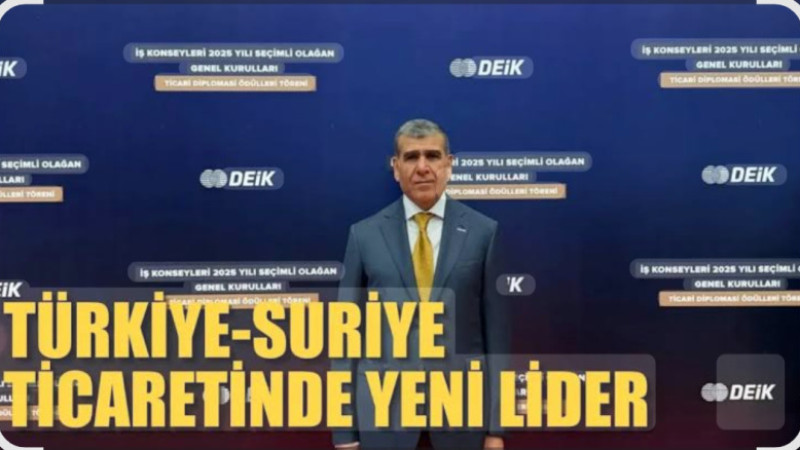 Mahsum Altunkaya, DEİK Türkiye-Suriye İş Konseyi Başkanlığına seçildi