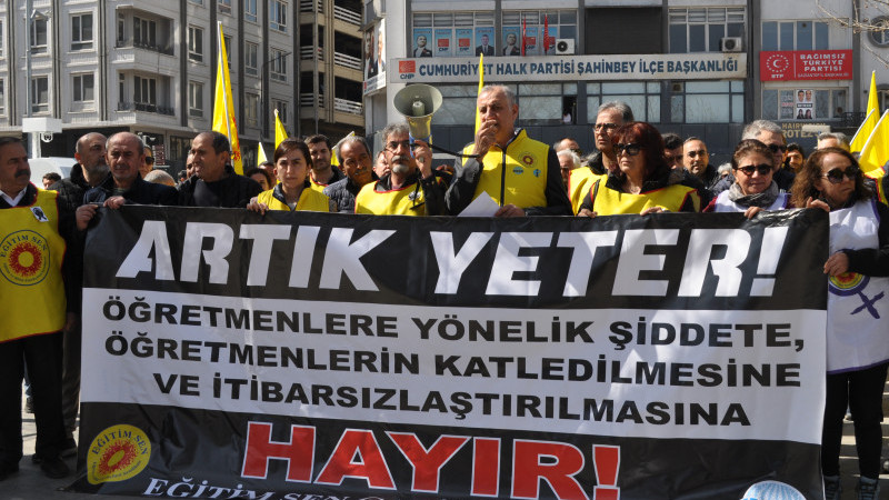 OKULLARDA ŞİDDETE, CİNAYETE DUR,YETER ARTIK!