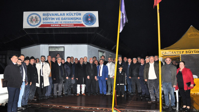 RIŞVANLAR FEDERASYONU İFTAR YEMEĞİNDE BULUŞTU