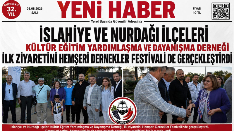 İSLAHİYE VE NURDAĞI DERNEĞİ'NDEN GÖVDE GÖSTERİSİ:10. HEMŞERİ DERNEKLERİ FESTİVALİ'NDE İLK ZİYARET 